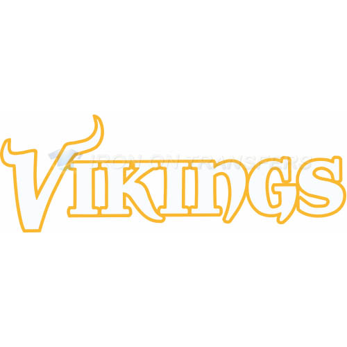 Minnesota Vikings Iron-on Stickers (Heat Transfers)NO.588